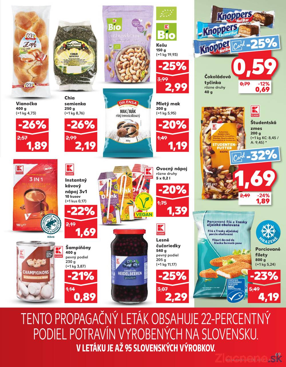 Kaufland 28.5. - 3.6. - Kaufland (A. H. Škultétyho, Veľký Krtíš)