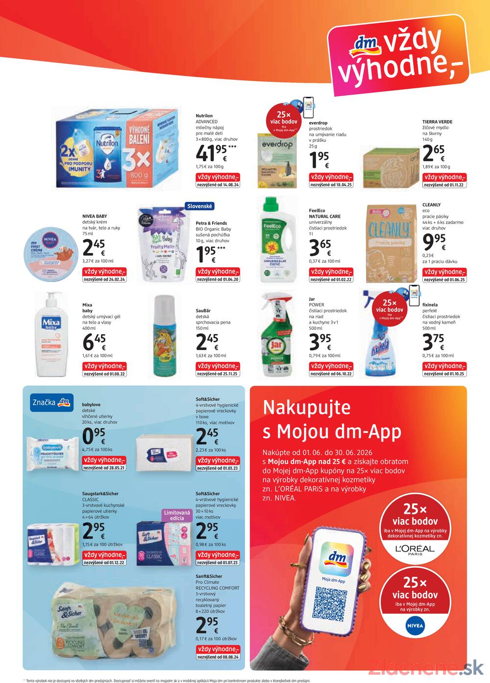 Leták dm drogerie markt - DM drogerie od 1.6. do 30.6.2026 - strana 3 Leták dm drogerie markt - DM drogerie od 1.6. do 30.6.2026 - strana 3