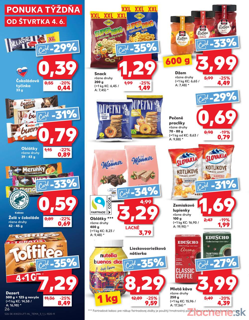 Kaufland 4.6. - 10.6. - Kaufland Bytča