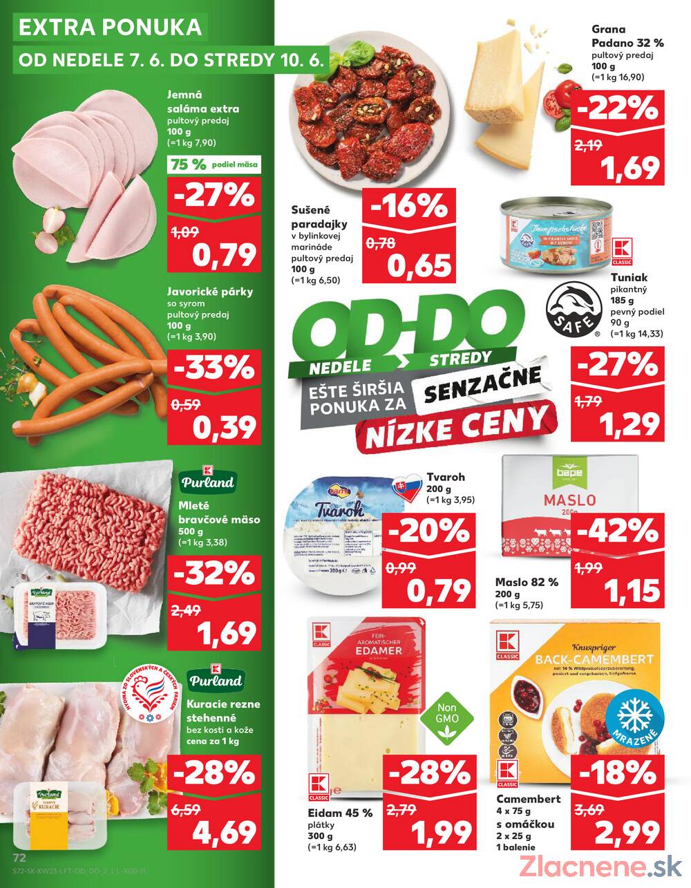 Kaufland 4.6. - 10.6. - Kaufland Bytča