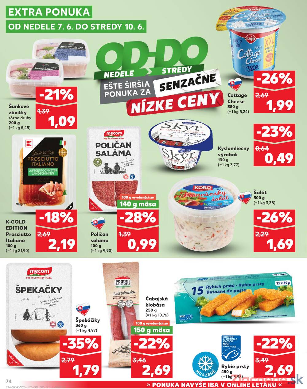 Kaufland 4.6. - 10.6. - Kaufland Púchov