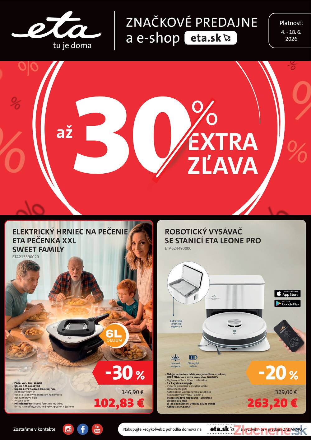 Leták ETA - ETA od 4.6. do 18.6.2026 - strana 1 Leták ETA - ETA od 4.6. do 18.6.2026 - strana 1