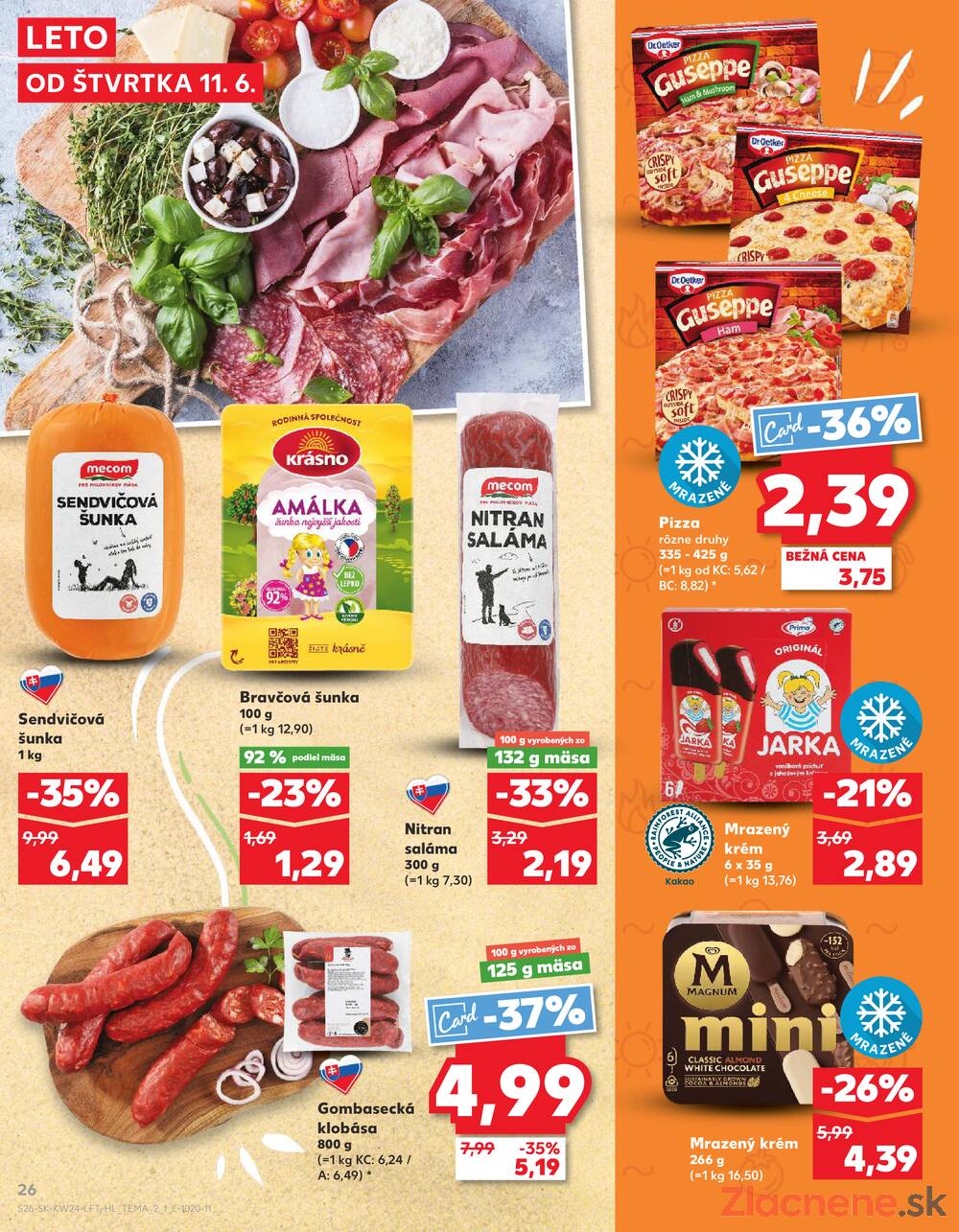 Kaufland 11.6. - 17.6. - Kaufland Humenné