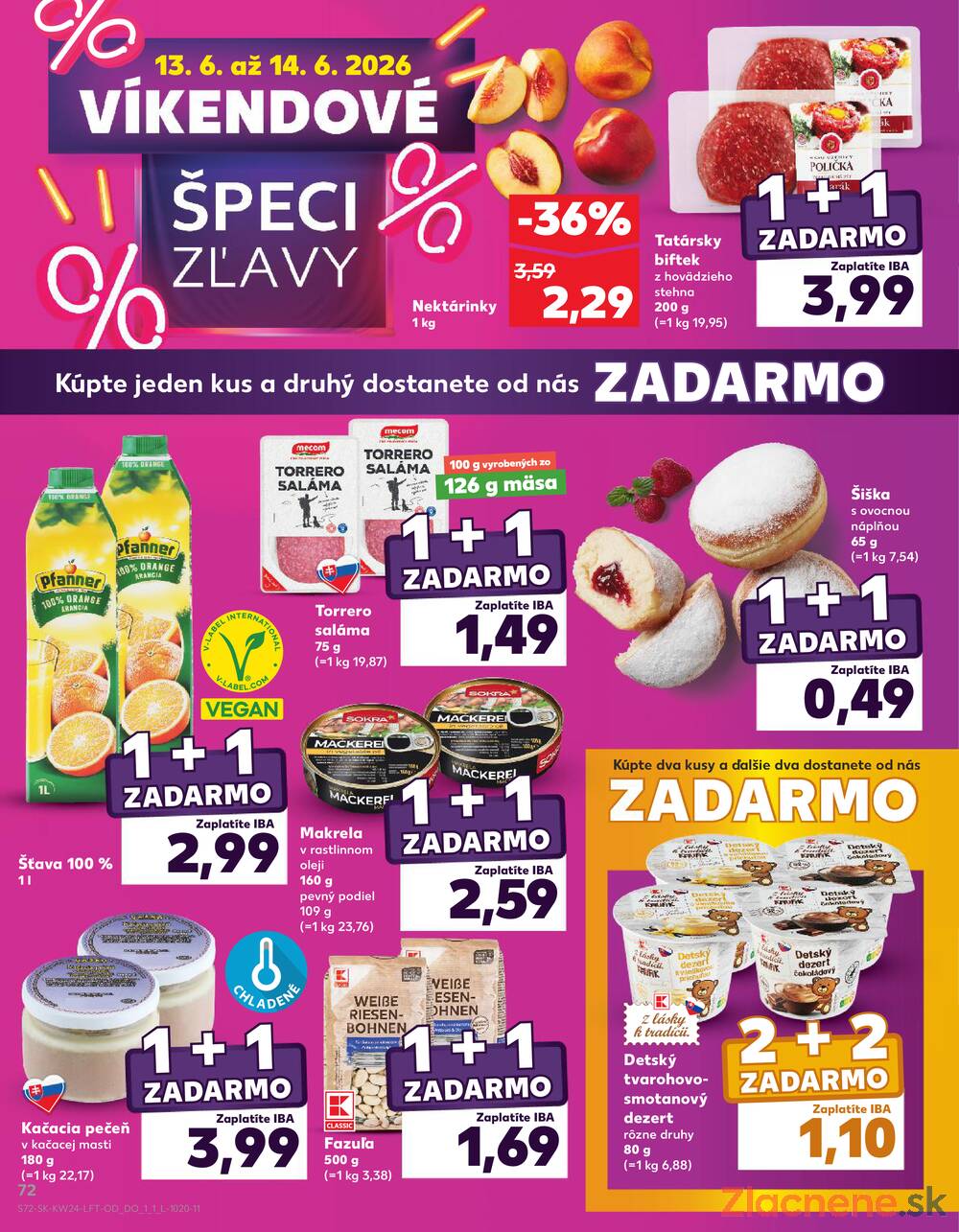 Kaufland 11.6. - 17.6. - Kaufland Veľký Meder