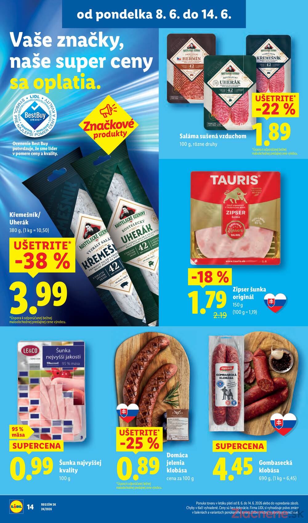 Leták Lidl - Lidl do 14.6. - strana 26 Leták Lidl - Lidl do 14.6. - strana 26