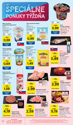 Tesco supermarkety od 17.6. do 23.6.2026