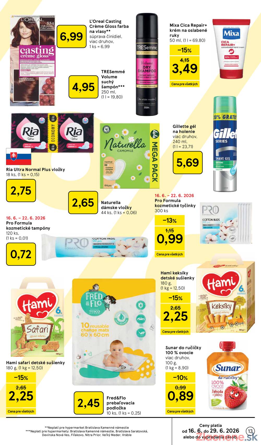Tesco malé hypermarkety 17.6. - 23.6.