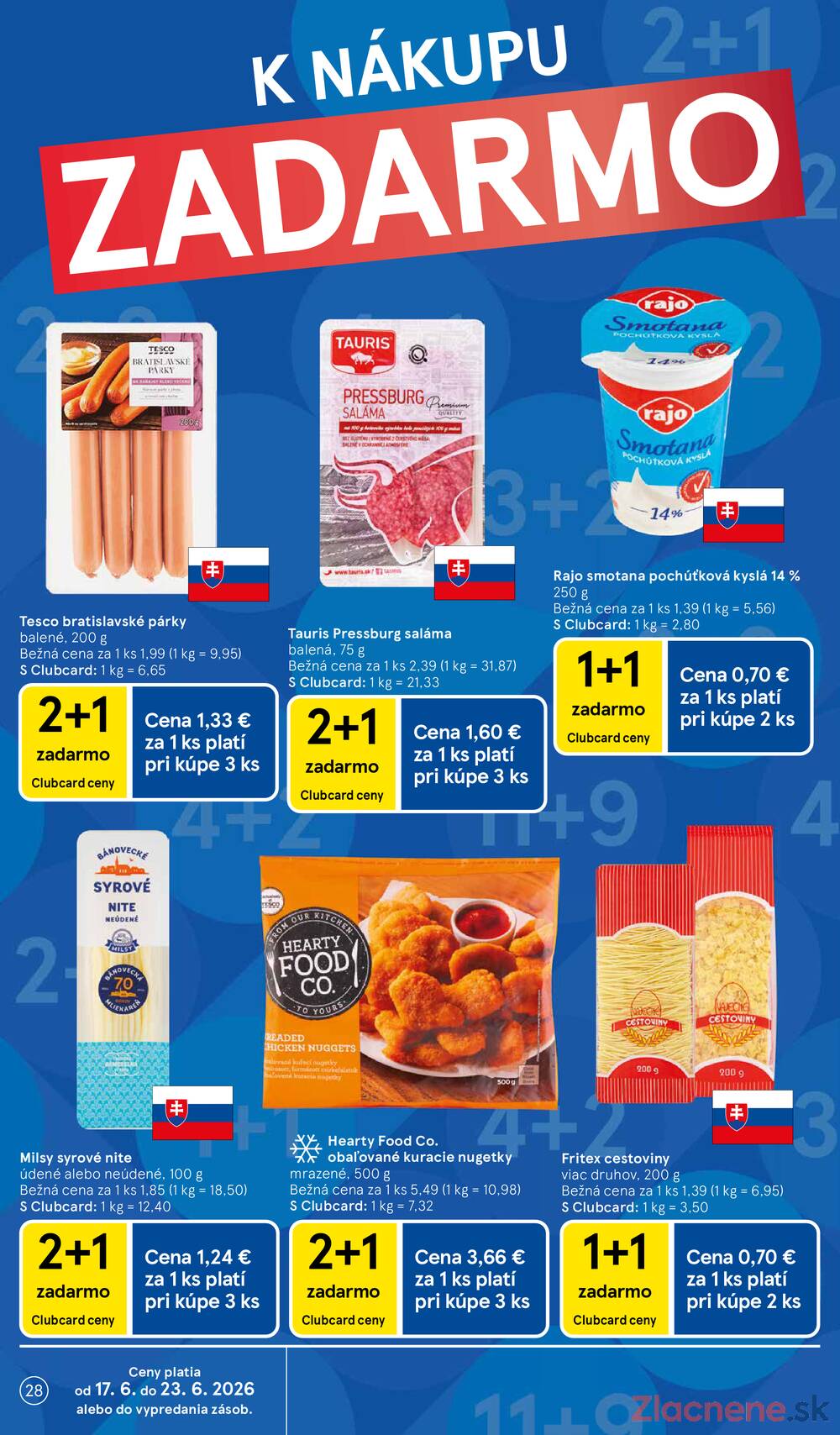Tesco malé hypermarkety 17.6. - 23.6.