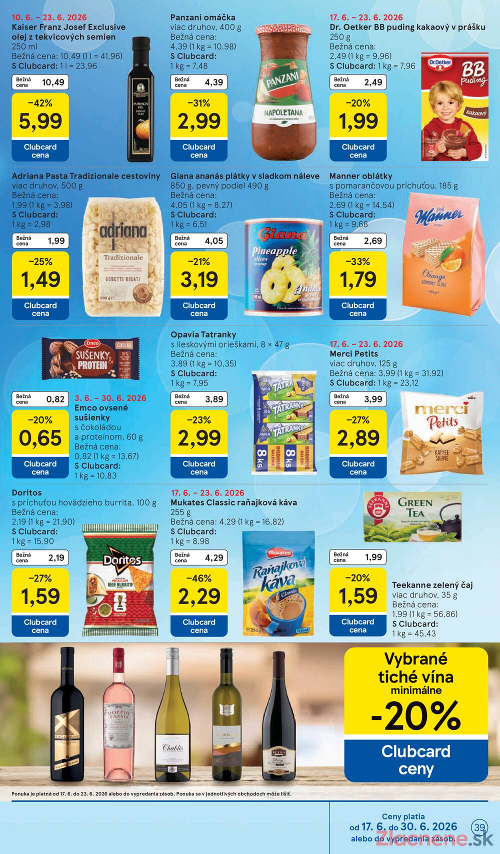 Tesco malé hypermarkety 17.6. - 23.6.