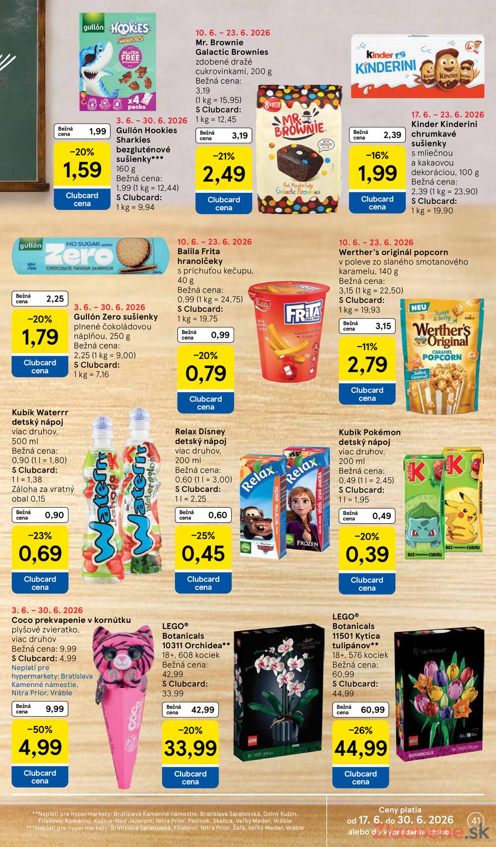 Tesco malé hypermarkety 17.6. - 23.6.
