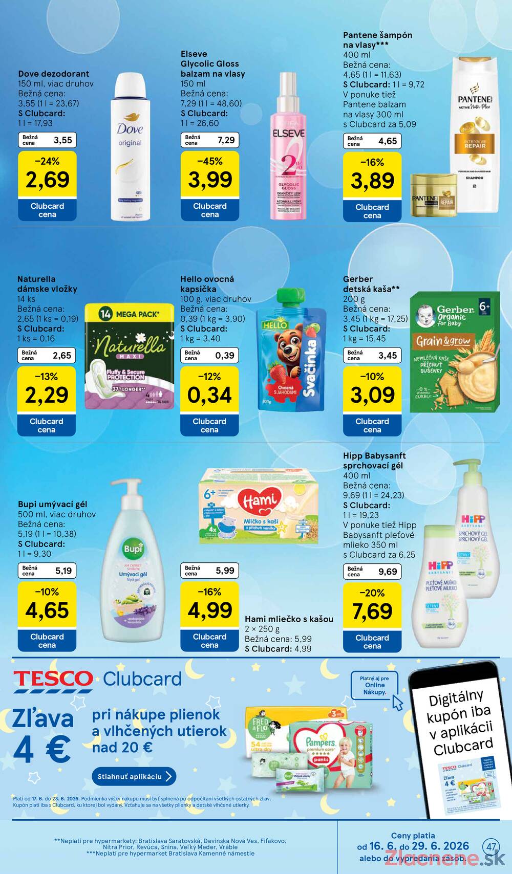 Tesco malé hypermarkety 17.6. - 23.6.