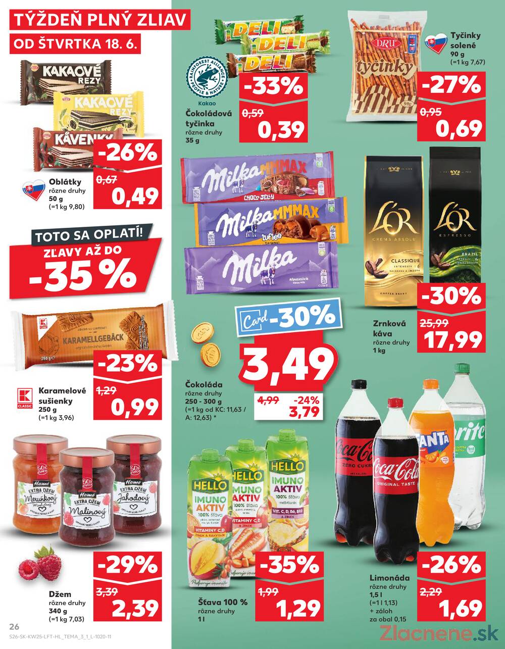 Kaufland 18.6. - 24.6. - Kaufland Dubnica nad Váhom