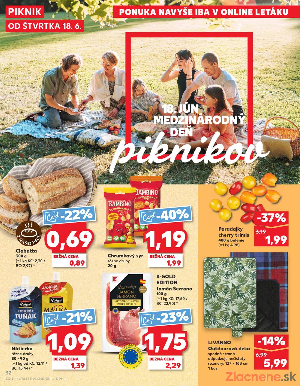 Kaufland 18.6. - 24.6. - Kaufland Bardejov