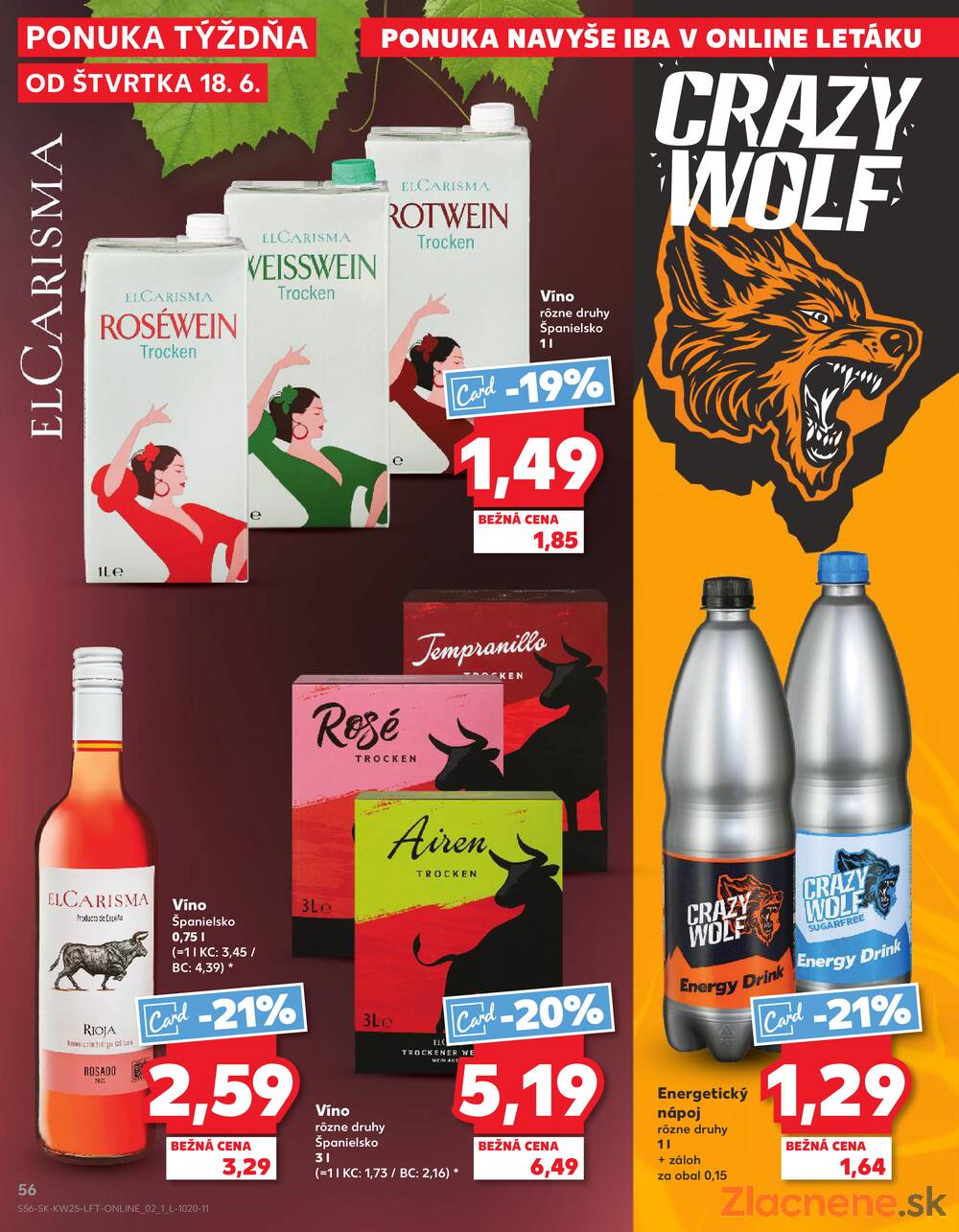 Kaufland 18.6. - 24.6. - Kaufland Púchov