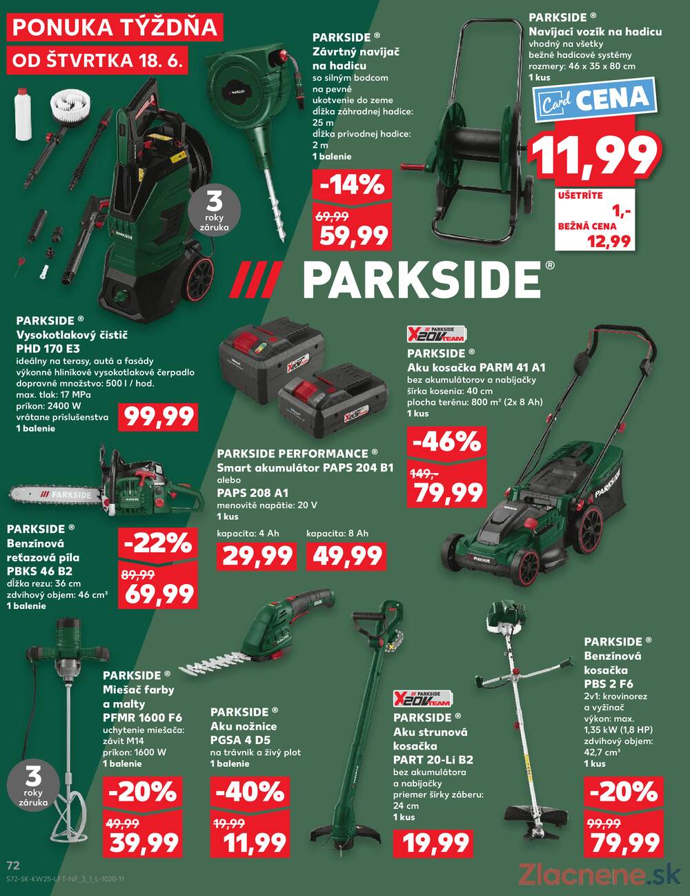 Leták Kaufland - Kaufland 18.6. - 24.6. - Kaufland Rožňava - strana 72 Leták Kaufland - Kaufland 18.6. - 24.6. - Kaufland Rožňava - strana 72