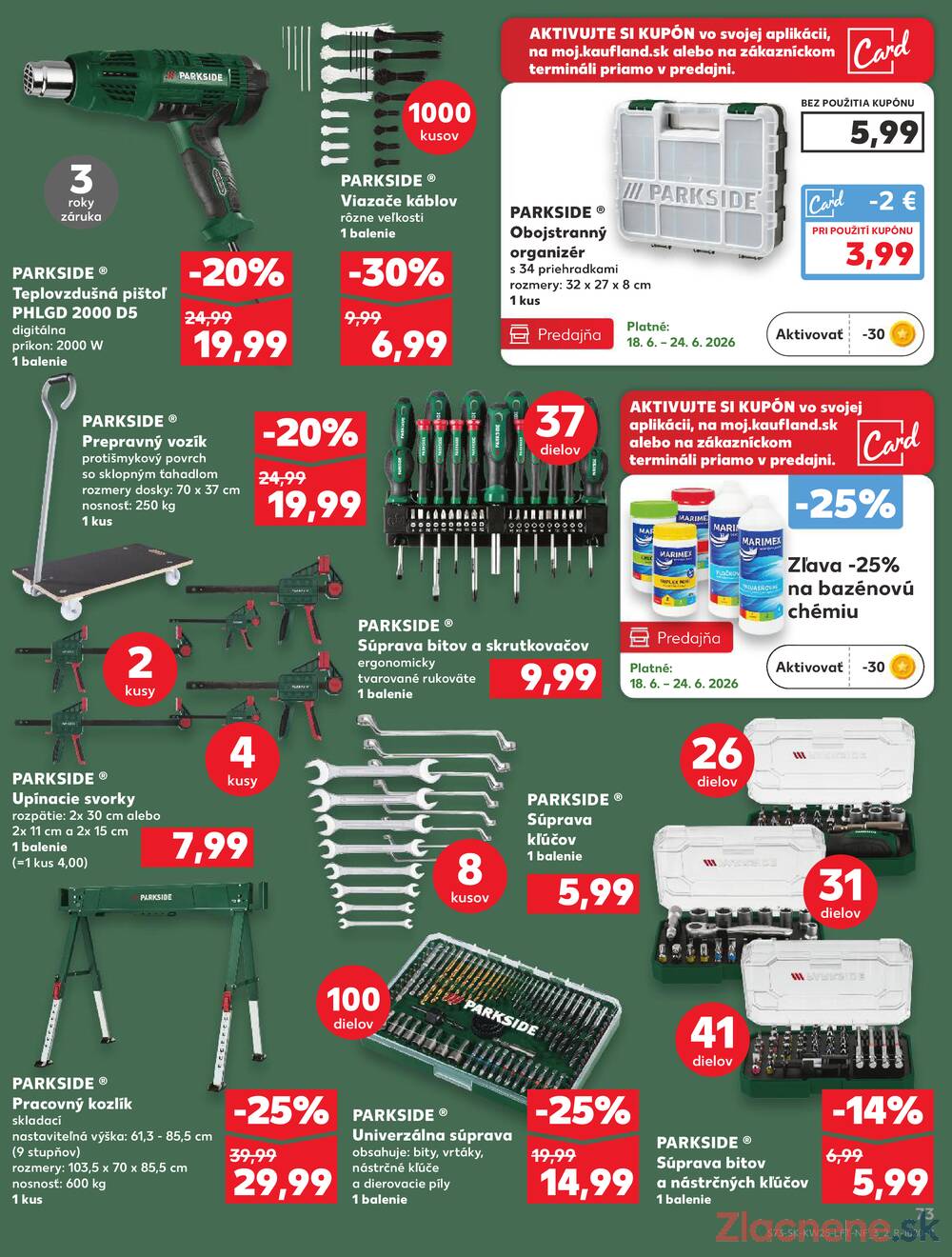 Kaufland 18.6. - 24.6. - Kaufland Prievidza