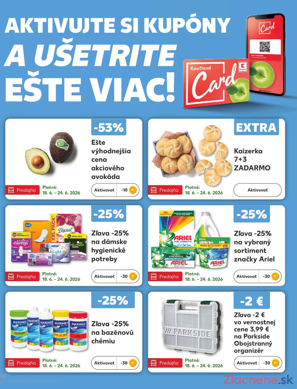 Kaufland 18.6. - 24.6. - Kaufland Hlohovec