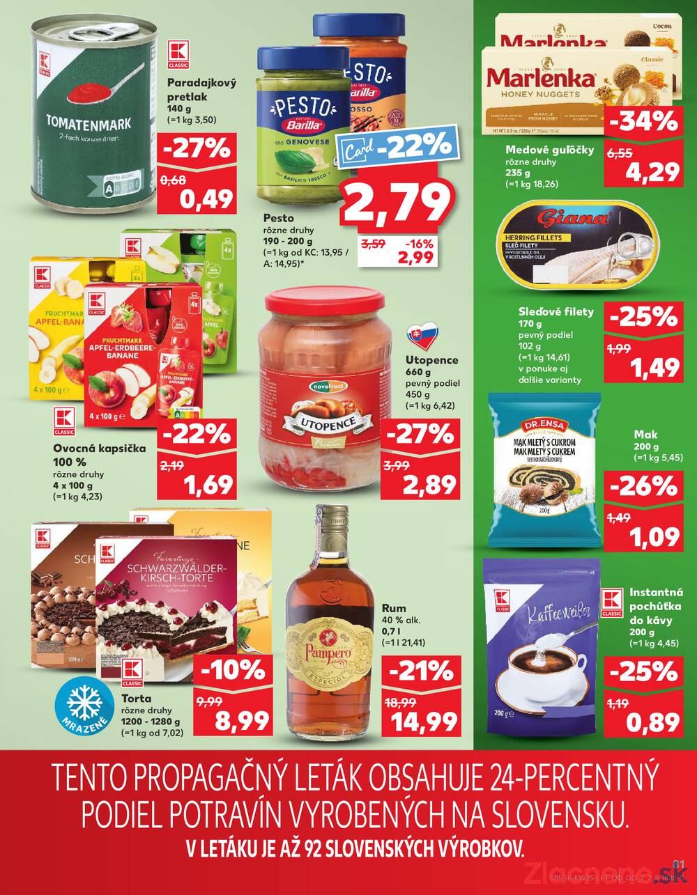 Kaufland 18.6. - 24.6. - Bratislava-Patrónka