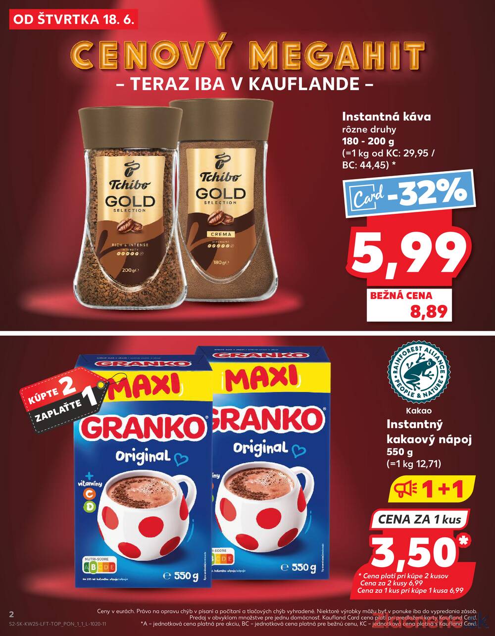 Kaufland 18.6. - 24.6. - Kaufland Liptovský Mikuláš