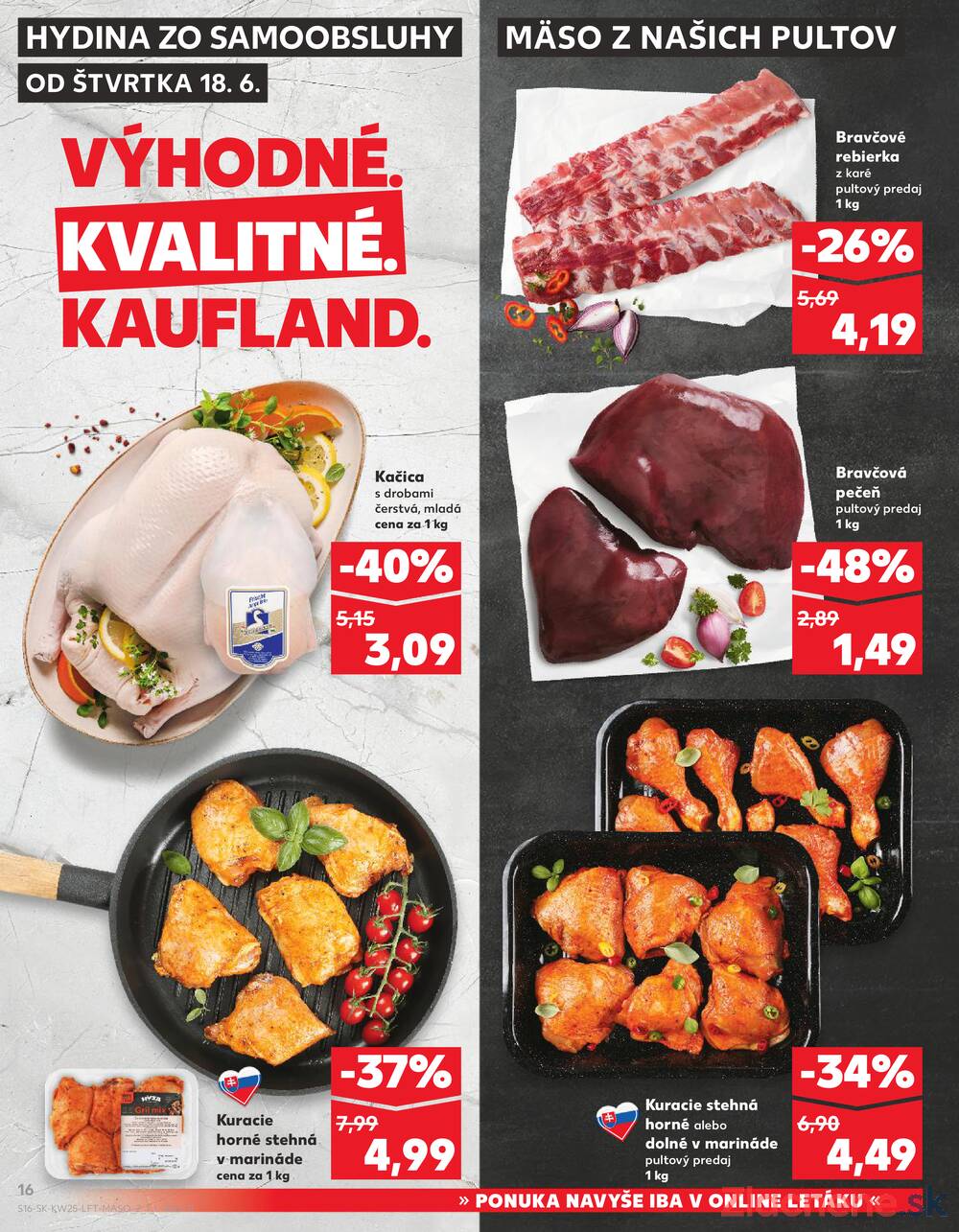 Kaufland 18.6. - 24.6. - Kaufland Ružomberok