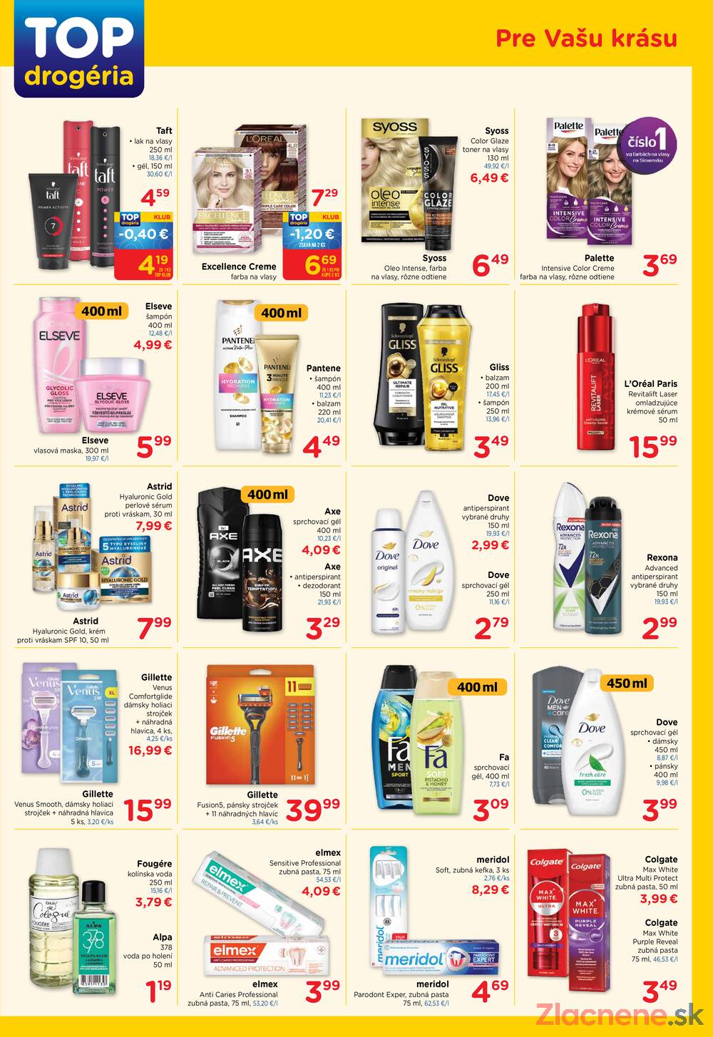 TOP drogerie do 24.6.