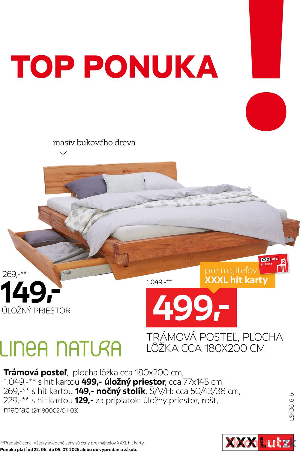 Leták XXXLutz - XXXLutz Top ponuka II. do 5.7. - strana 1