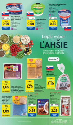 Tesco supermarkety od 24.6. do 30.6.2026