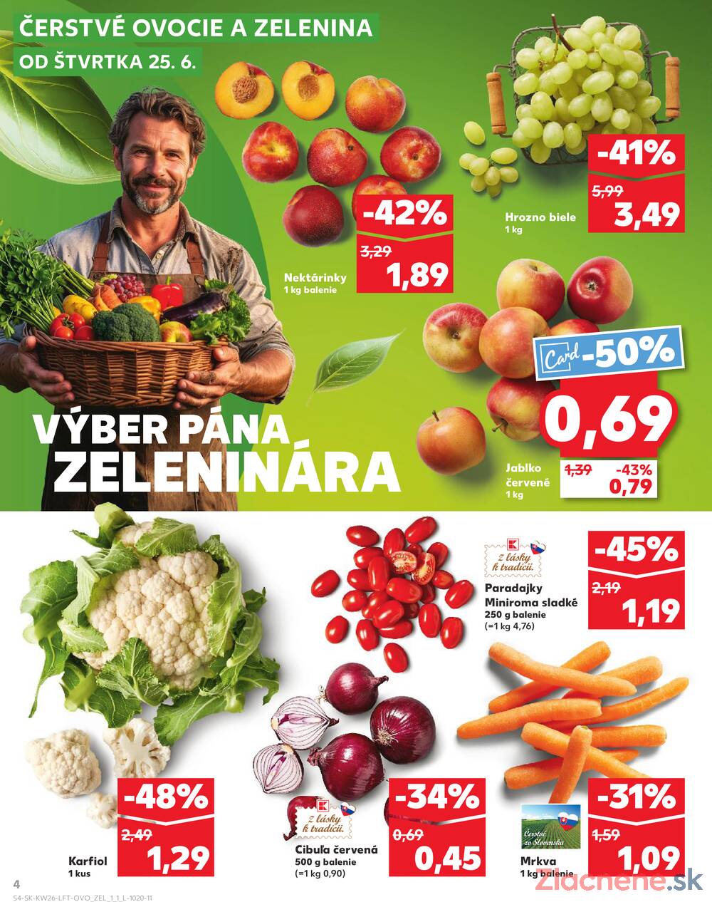 Leták Kaufland - Kaufland 25.6. - 1.7. - Kaufland Tvrdošín - strana 4