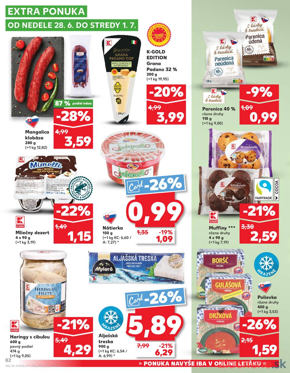 Leták Kaufland - Kaufland 25.6. - 1.7. - Kaufland Detva - strana 82