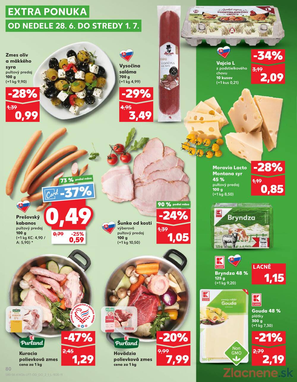 Leták Kaufland - Kaufland 25.6. - 1.7. - Kaufland Bardejov - strana 80