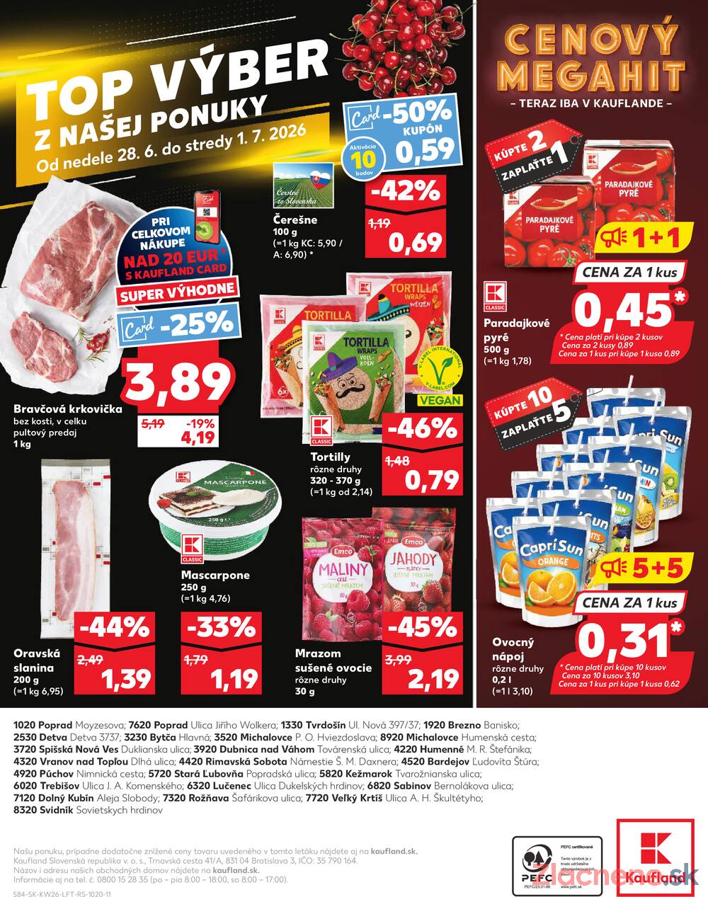 Kaufland 25.6. - 1.7. - Kaufland Lučenec