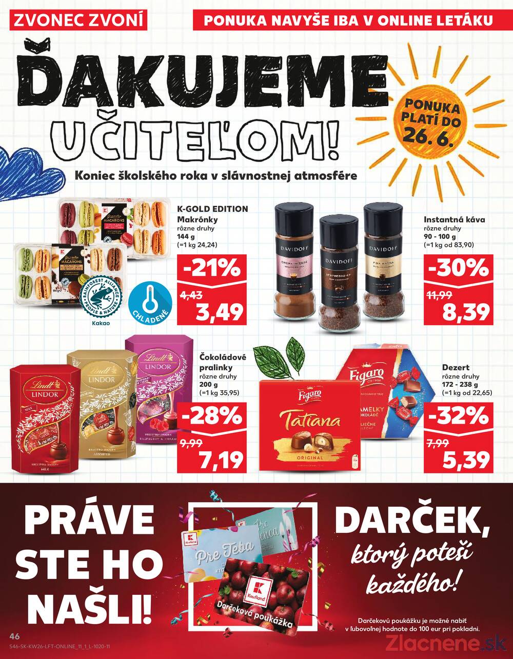 Kaufland 25.6. - 1.7. - Kaufland Sereď