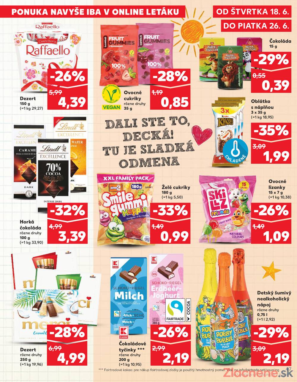 Kaufland 25.6. - 1.7. - Kaufland Sereď