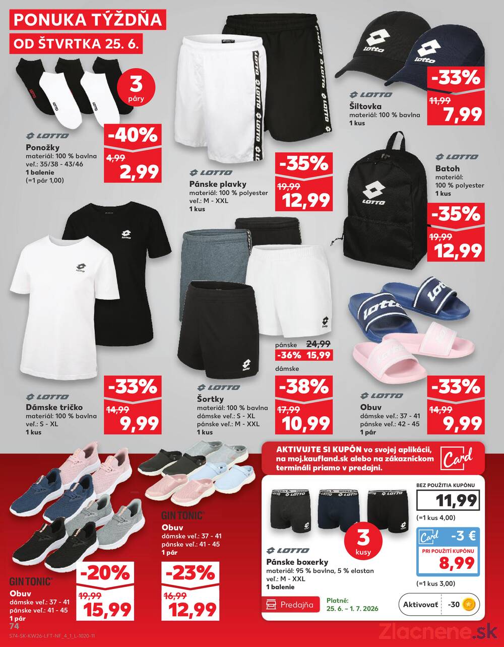 Kaufland 25.6. - 1.7. - Kaufland Trnava - Nová ul.