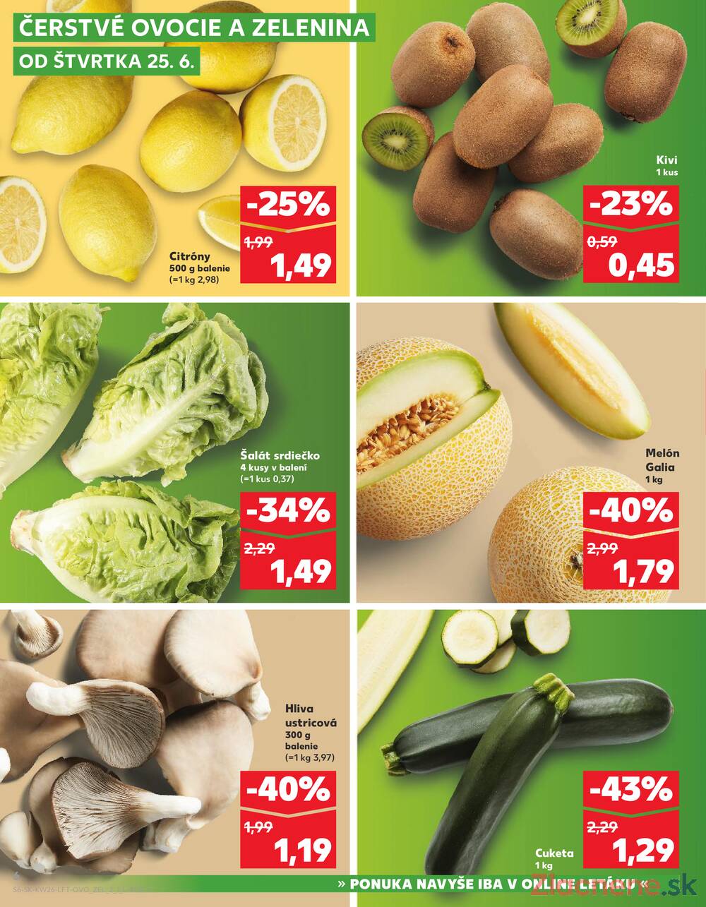 Kaufland 25.6. - 1.7. - Kaufland Žiar nad Hronom
