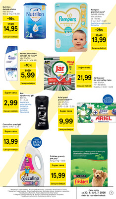 Tesco supermarkety od 1.7. do 7.7.2026