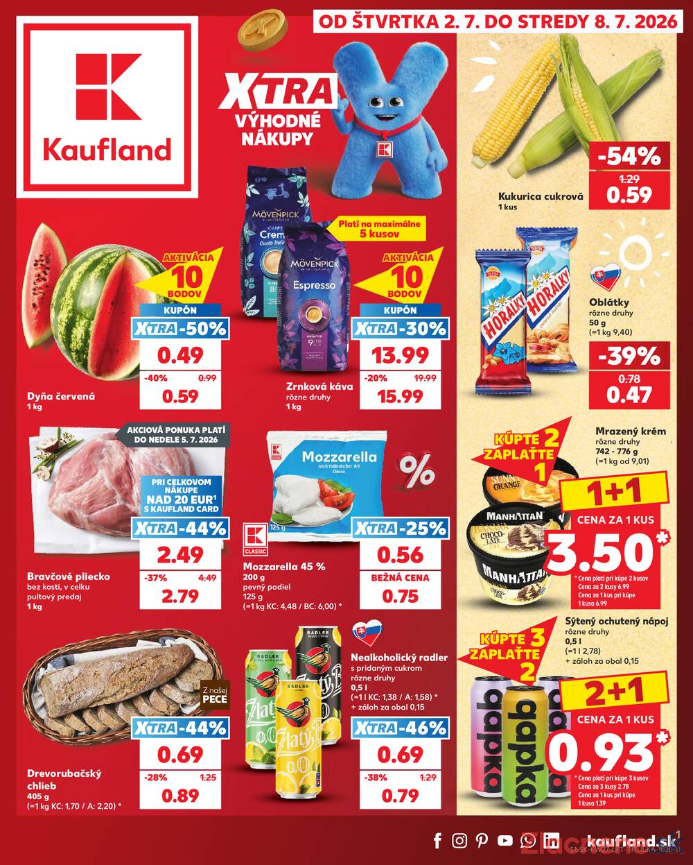 Leták Kaufland - Kaufland 2.7. - 8.7. - Kaufland Tvrdošín - strana 1 Leták Kaufland - Kaufland 2.7. - 8.7. - Kaufland Tvrdošín - strana 1