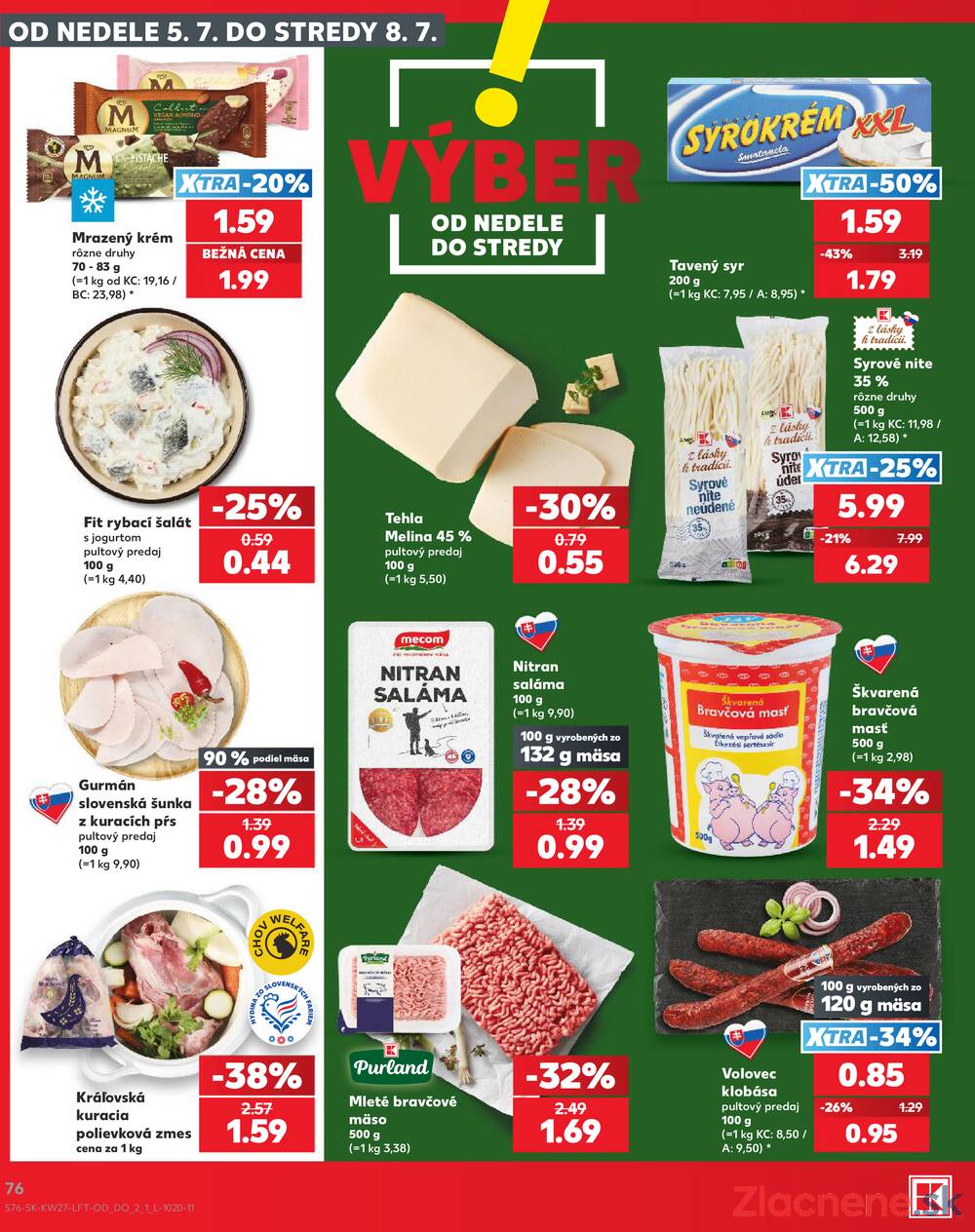 Kaufland 2.7. - 8.7. - Kaufland Bytča