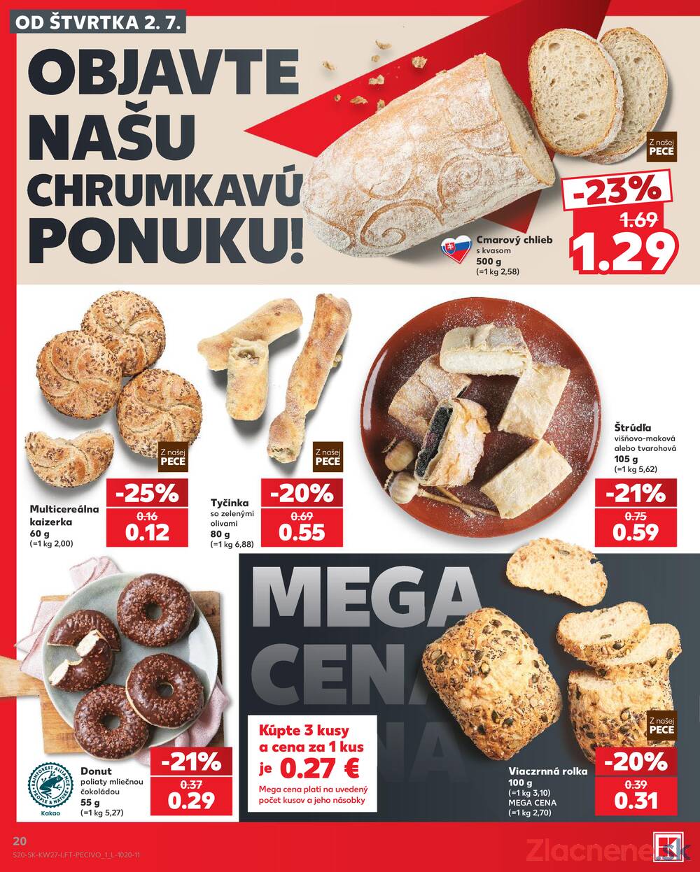Leták Kaufland - Kaufland 2.7. - 8.7. - Kaufland Rimavská Sobota - strana 20 Leták Kaufland - Kaufland 2.7. - 8.7. - Kaufland Rimavská Sobota - strana 20