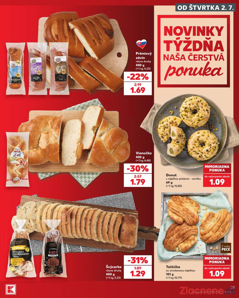 Leták Kaufland - Kaufland 2.7. - 8.7. - Kaufland Rimavská Sobota - strana 21
