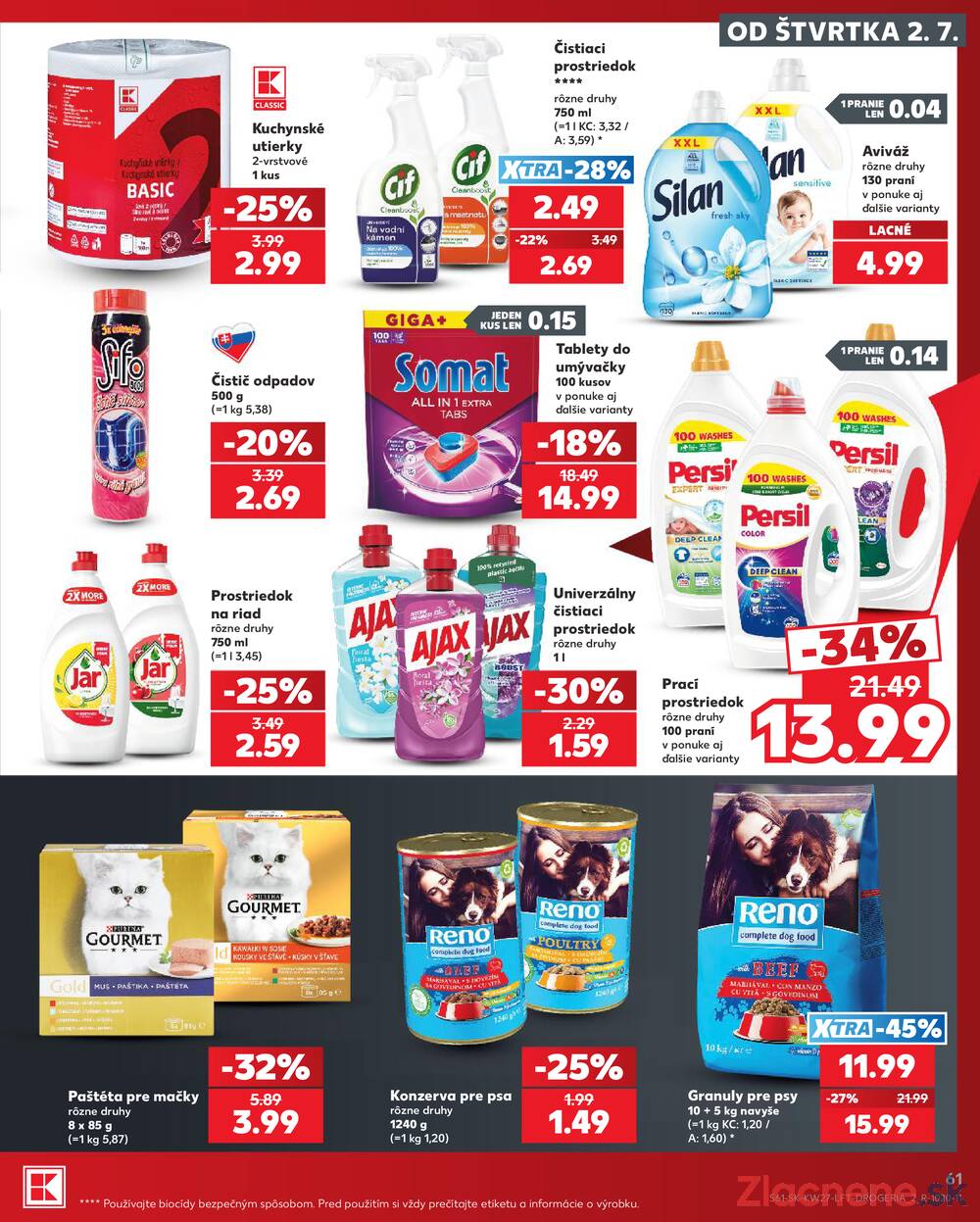 Leták Kaufland - Kaufland 2.7. - 8.7. - Kaufland Rimavská Sobota - strana 61 Leták Kaufland - Kaufland 2.7. - 8.7. - Kaufland Rimavská Sobota - strana 61