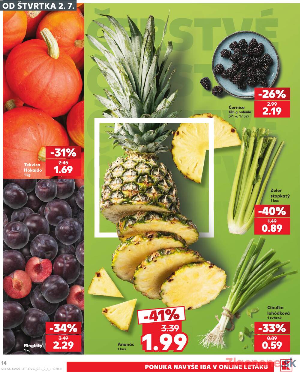Kaufland 2.7. - 8.7. - Kaufland Veľký Meder
