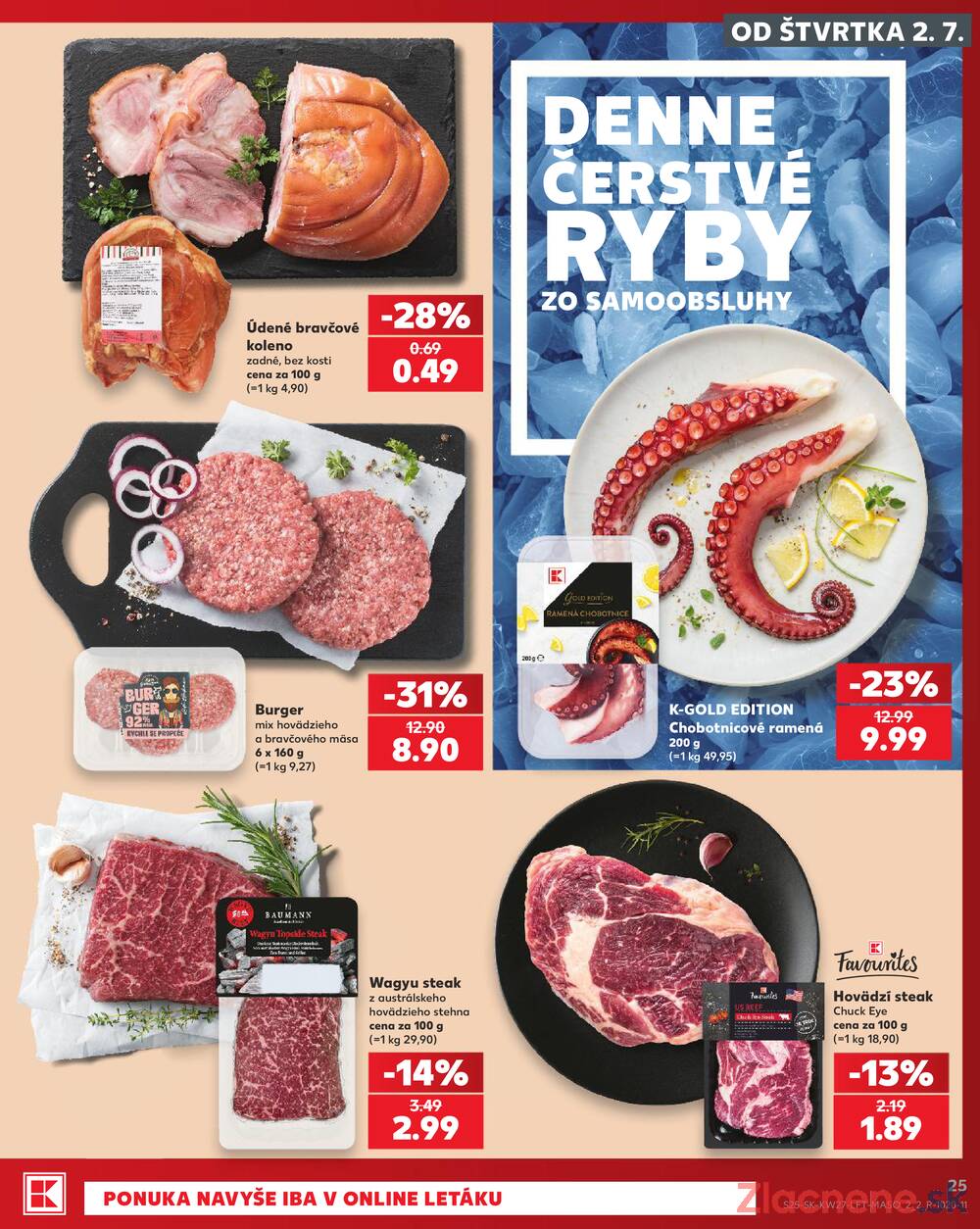 Kaufland 2.7. - 8.7. - Kaufland Bánovce nad Bebravou
