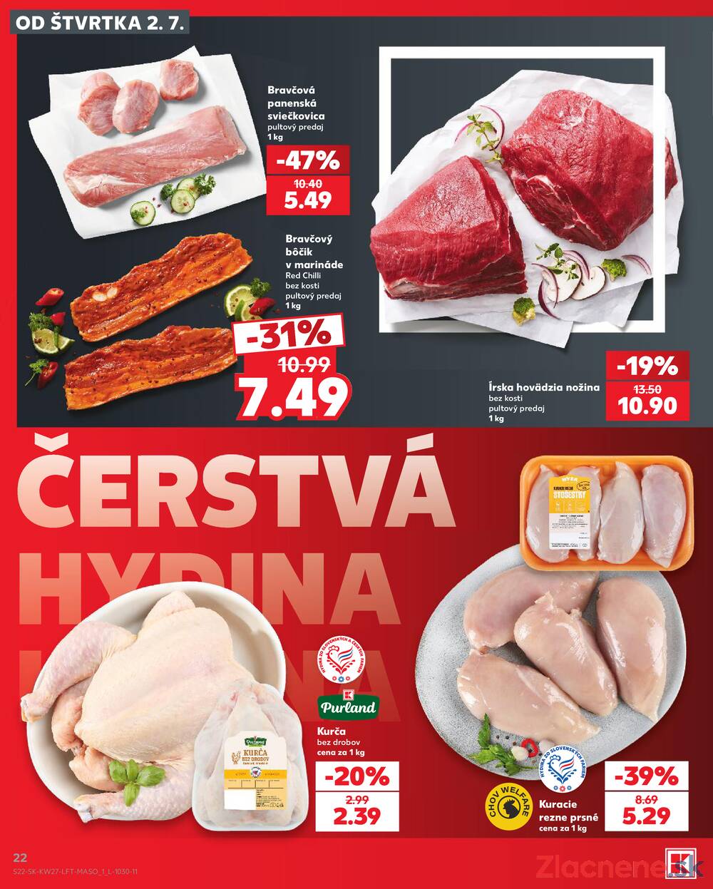Kaufland 2.7. - 8.7. - Kaufland Komárno