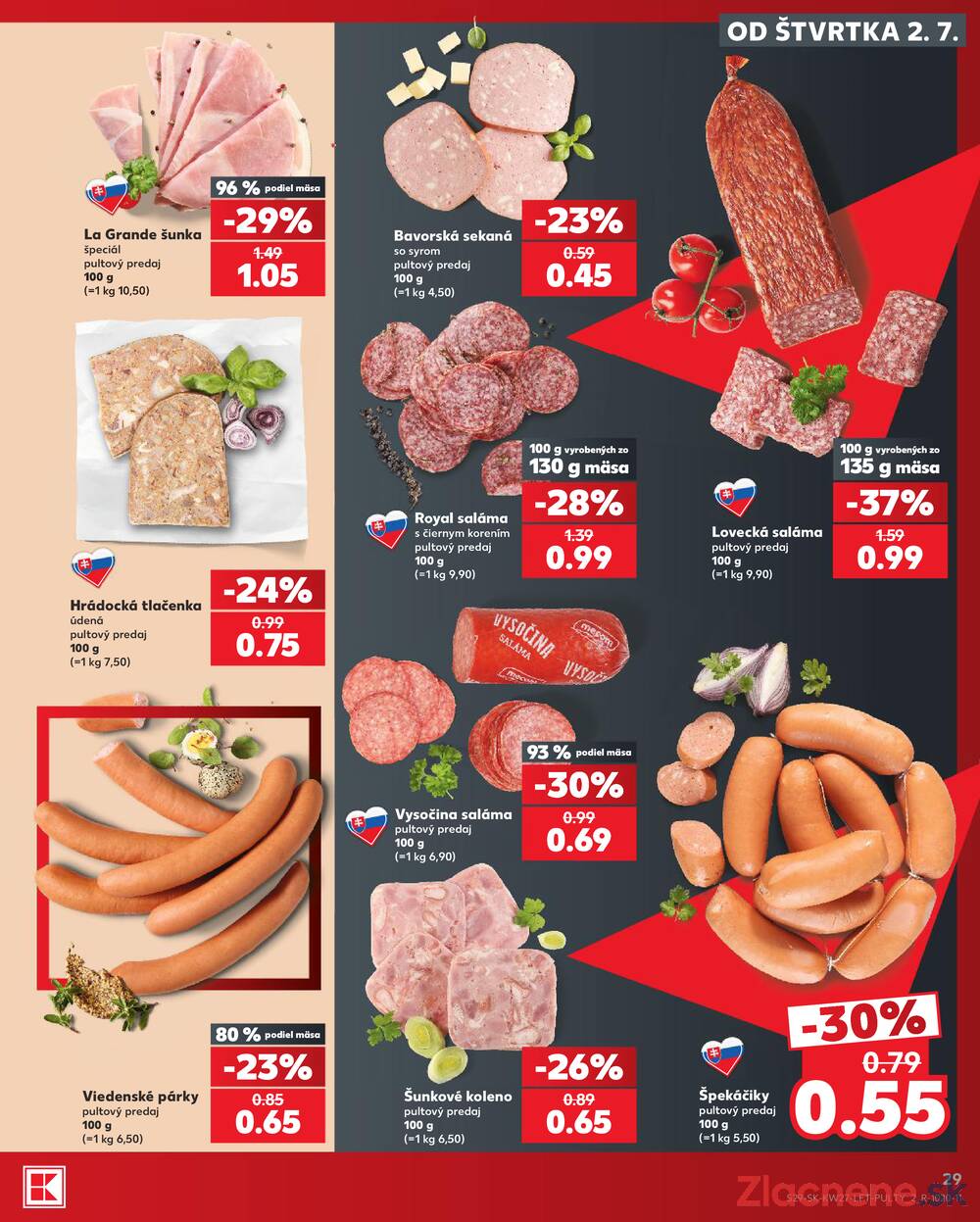 Kaufland 2.7. - 8.7. - Kaufland Zvolen Zapad-Teplicky