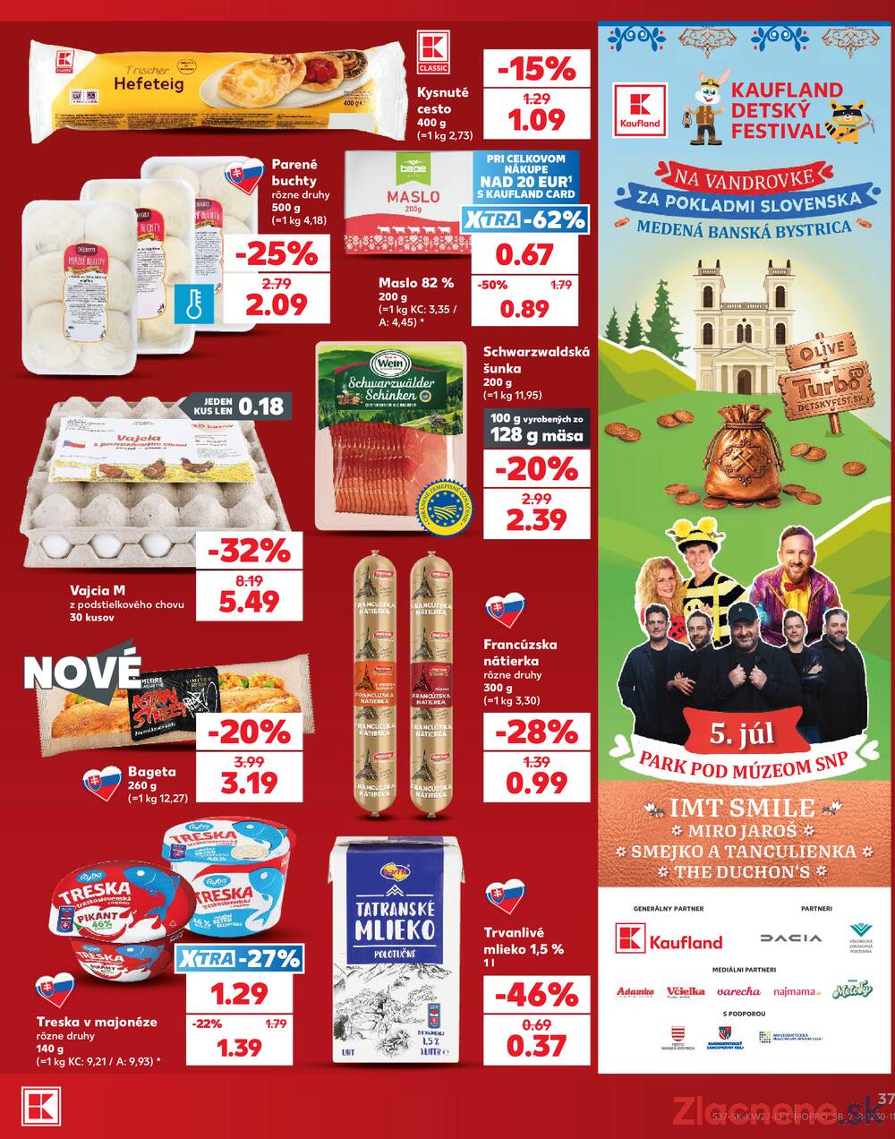 Kaufland 2.7. - 8.7. - Kaufland Zvolen Zapad-Teplicky