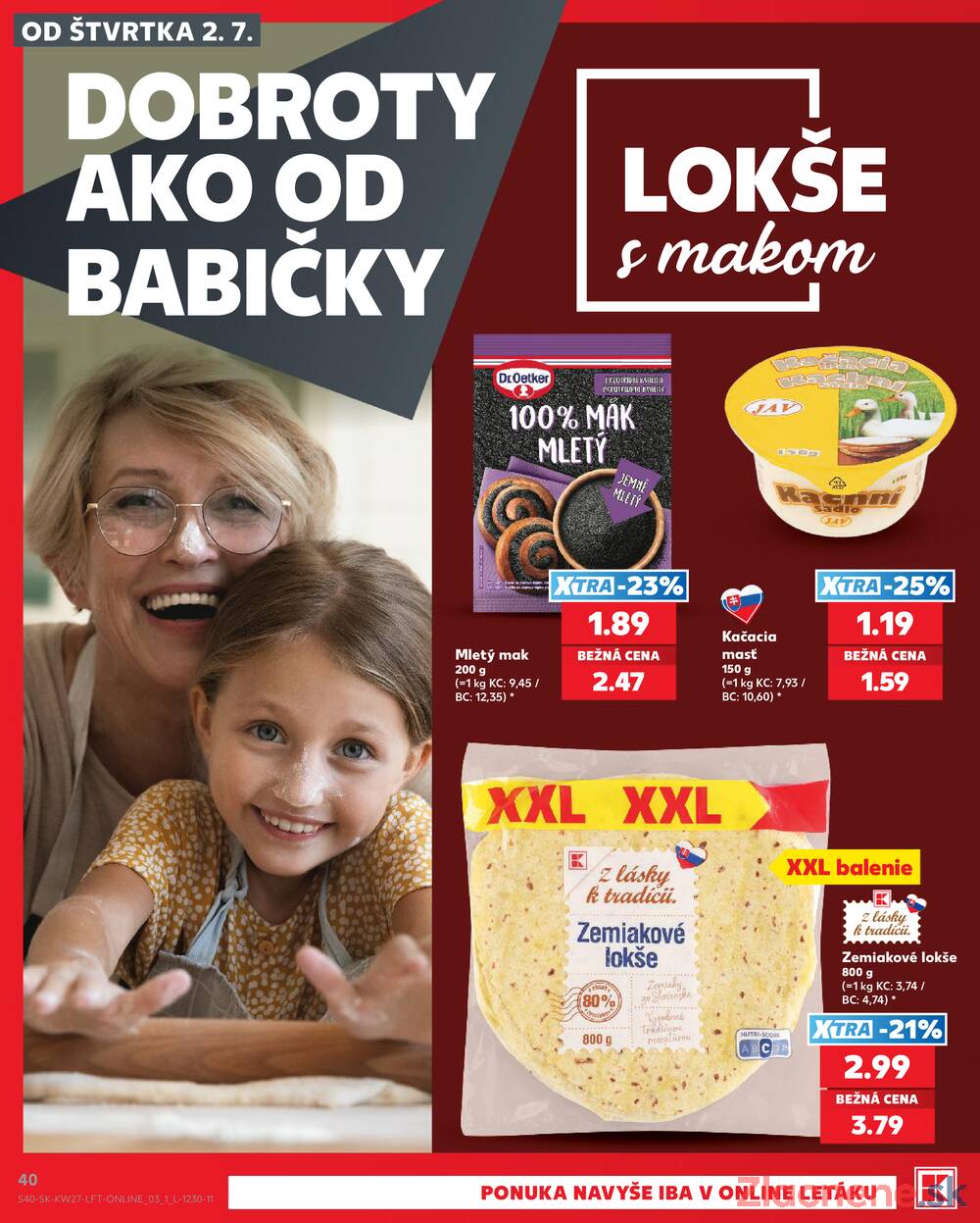 Kaufland 2.7. - 8.7. - Kaufland Zvolen Zapad-Teplicky