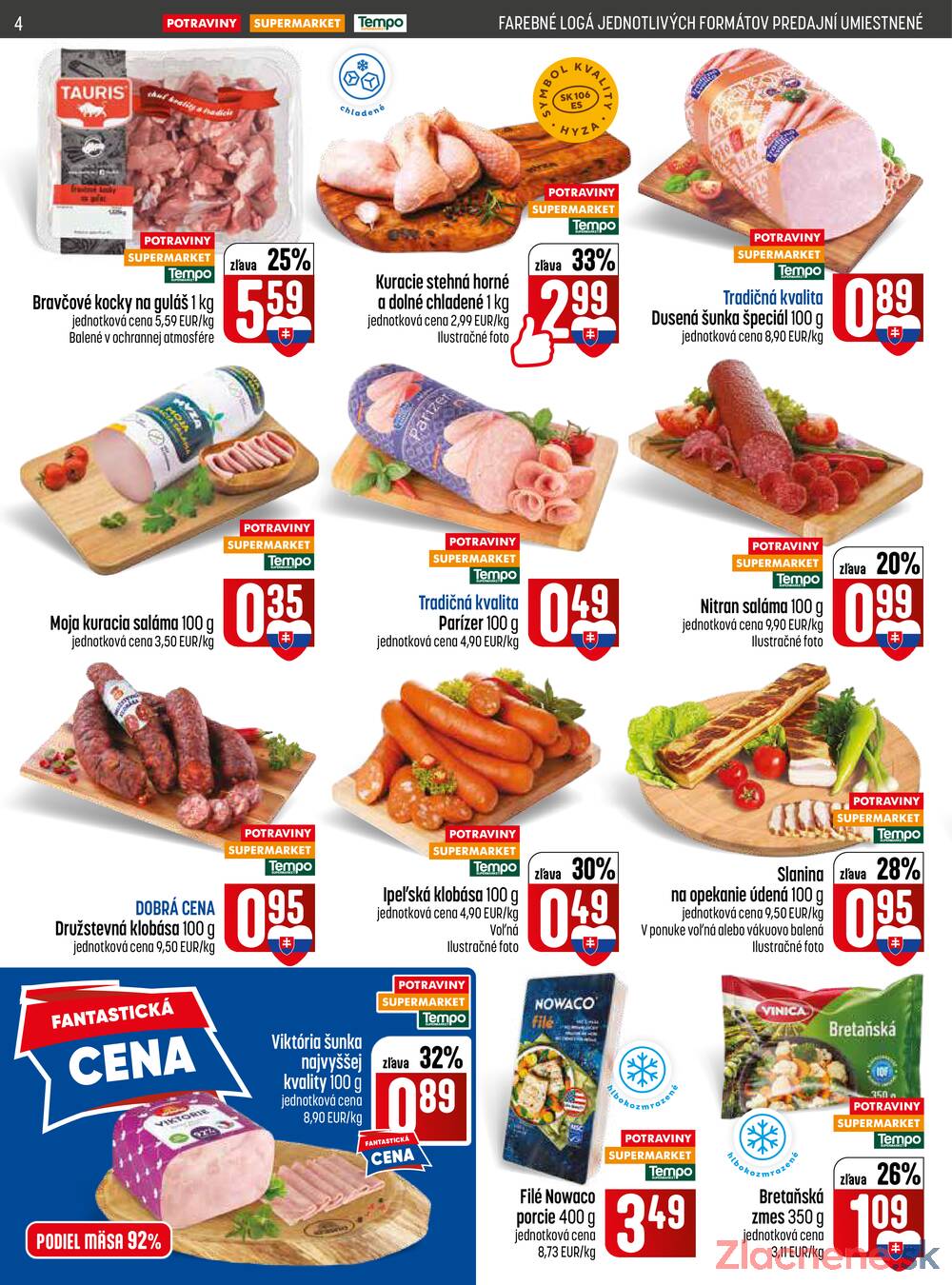 Leták COOP Jednota Slovensko - COOP do 8.7. - strana 4