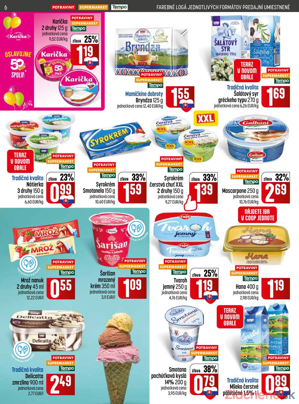 Leták COOP Jednota Slovensko - COOP do 8.7. - strana 6 Leták COOP Jednota Slovensko - COOP do 8.7. - strana 6