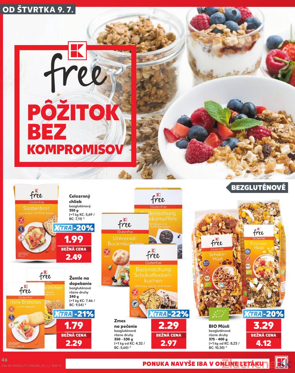 Kaufland 9.7. - 15.7. - Kaufland Vranov nad Topľou